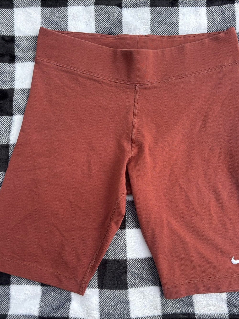 Nike Women’s Brick Red Biker Shorts